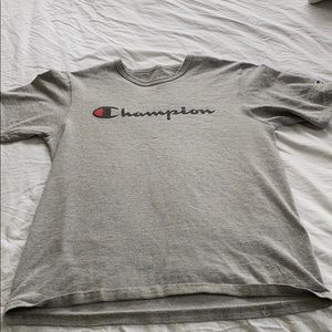 Gray champion t shirt